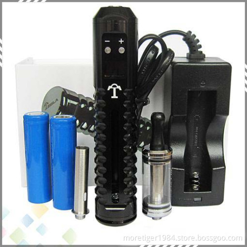 Huge Vapor Tesla Variable Voltage Ecig Lavatube Tesla Kit with 18650 Battery DHL Free